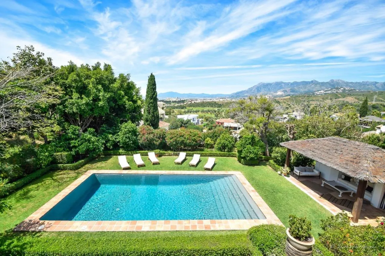 Spacious Andalusian-Inspired Villa With Scenic Views Marbella