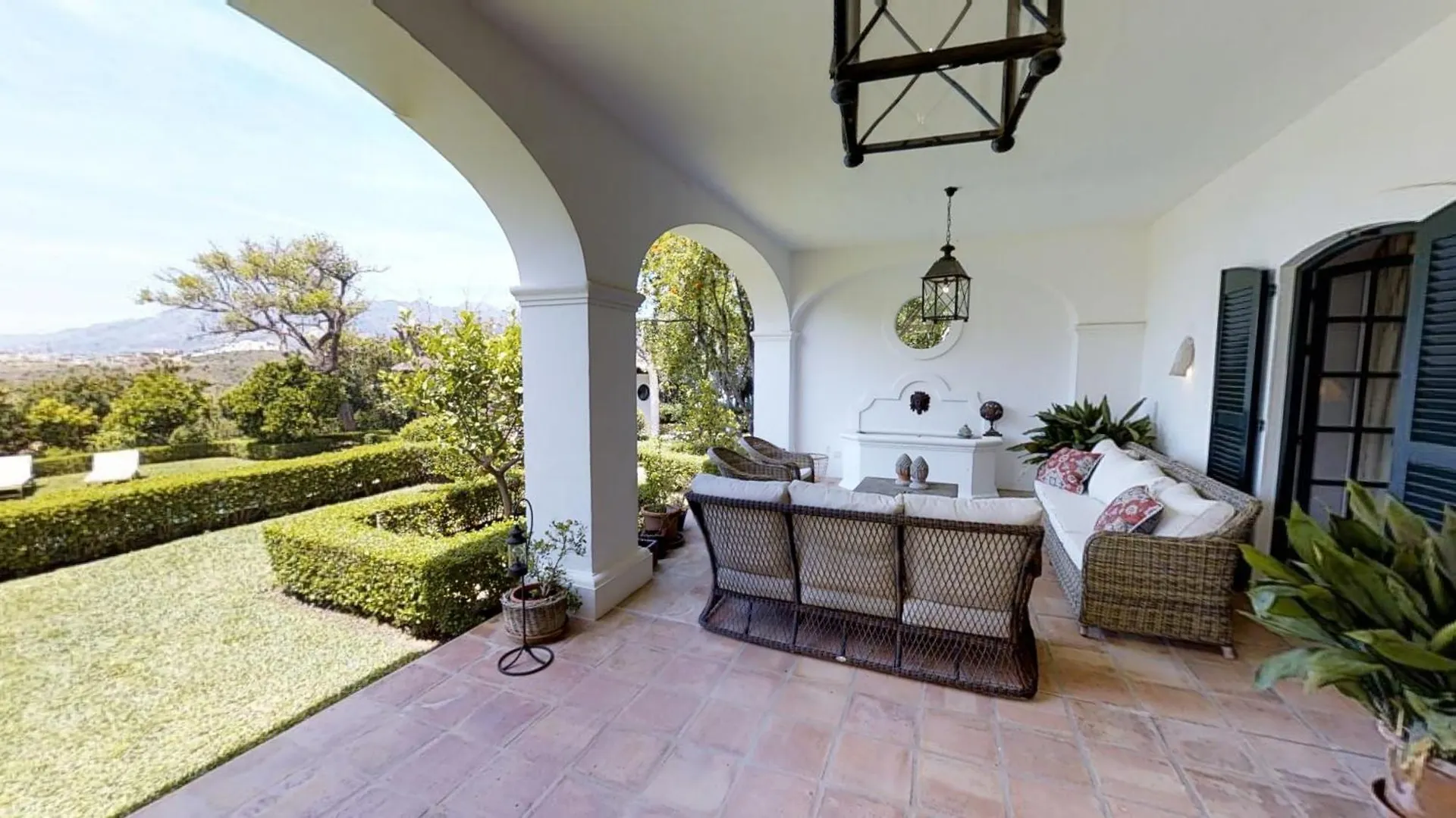 Spacious Andalusian-Inspired Villa With Scenic Views Marbella Spain
